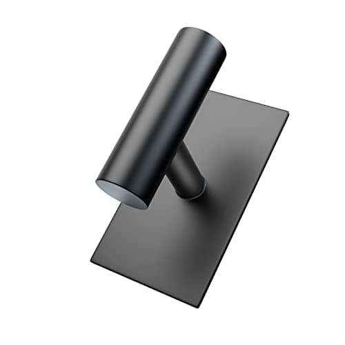 VAEHOLD Wall Towel Hooks, Heavy Duty Sticky Holder Waterproof Towel Hooks for Hanging Coat, Clothes, Closet Hook Wall Mount for Kitchen (Black, 2 Pack) 6