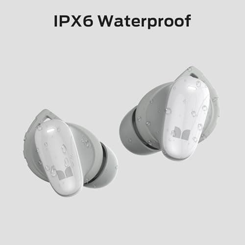 Monster Bluetooth Headphones, White 7