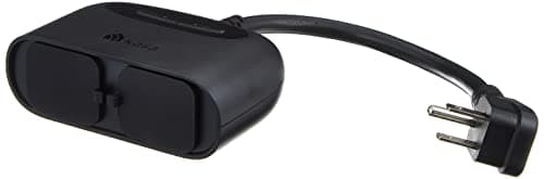 Kasa Apple HomeKit Outdoor Smart Plug, 2 Sockets, IP64 Weather Resistance for Outdoor String Lights, Compatible with Siri, Alexa & Google Home, Long Wi-Fi Range, 2.4G Wi-Fi Only, ETL Certified (EP40A) 6