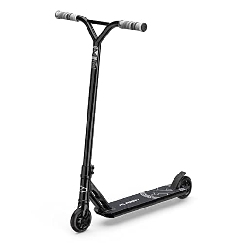 Fuzion X-5 Pro Trick Scooter for Kids 8+ - Best Stunt Scooter for BMX Tricks (Black)
