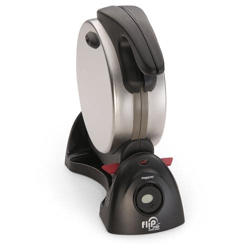 Presto 03510 Ceramic FlipSide Belgian Waffle Maker, Nonstick, Cool Touch Handles, Black 5