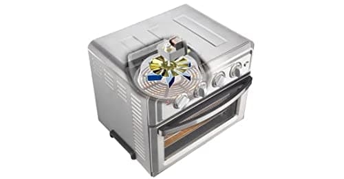 Cuisinart TOA-60W Convection AirFryer Toaster Oven, Premium 1800-Watt Motor with 7-in-1 Functions and Wide Temperature Range, Large Capacity Air Fryer with 60-Minute Timer/Auto-Off, White 8