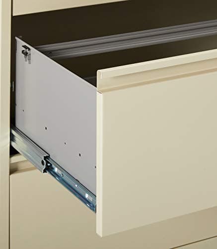 Lorell 4-Drawer Lateral File, 42 by 18-5/8 by 52-1/2-Inch, Putty 5
