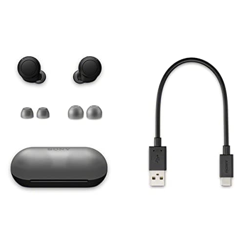 Sony WF-C500 Truly Wireless In-Ear Bluetooth Earbud Headphones with Mic and IPX4 water resistance, Black 7