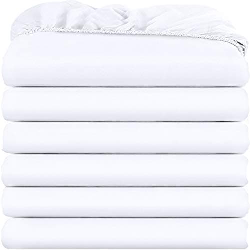 Utopia Bedding Twin Fitted Sheets - Bulk Pack of 6 Bottom Sheets - Soft Brushed Microfiber - Deep Pockets - Shrinkage & Fade Resistant - Easy Care (White) 7