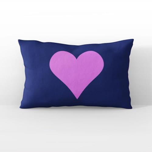Illuminated Apparel Glow Sketch Interactive Glow in The Dark Pillowcase (Heart)