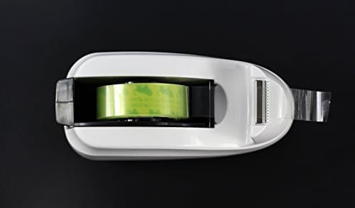 BeeChamp Heavy Base Nonskid Desk Tape Dispenser One-Hand Dispensing (White) 8