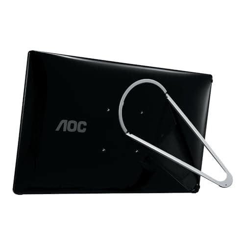 AOC e1659Fwu 15.6-Inch Ultra Slim 1366x768 Res 200 cd/m2 Brightness USB 3.0-Powered Portable LED Monitor w/ Case Black 7