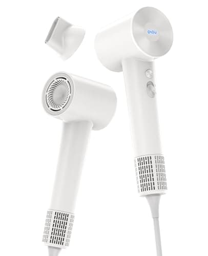 OSOU Hair Dryers, Negative Ionic Hair Dryer, High-Speed Blow Dryer with 110, 000 RPM Brushless Motor, Fast Drying Lightweight Travel Hairdryer, Low Noise Home Hair Dryer with Smooth Nozzle 8