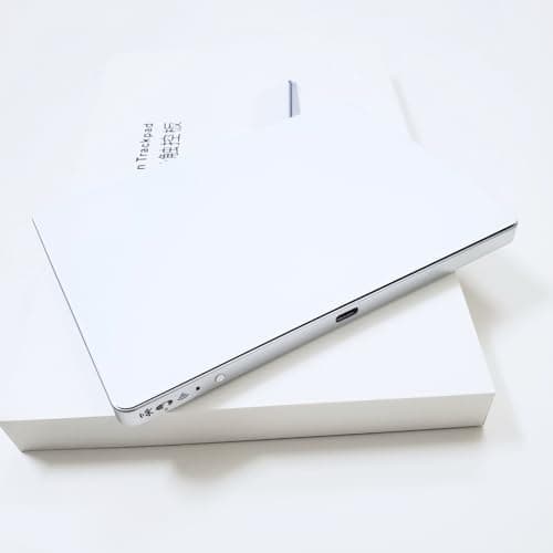 Zexxivop Bluetooth Touchpad Multi-Function Gestures Wireless Trackpad Rechargeable for Windows OSX/Laptop/PC (Silver) 5