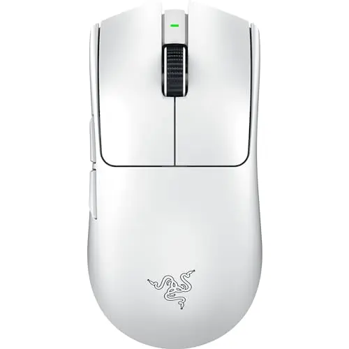 Razer Viper V3 Pro Wireless Esports Gaming Mouse: Symmetrical - 55g Lightweight - 8K Polling - 35K DPI Optical Sensor - Gen3 Optical Switches - 8 Programmable Controls - 95 Hr Battery - White
