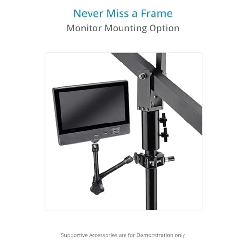 PROAIM 8' Vega Jib Crane for DSLR Video Cameras. Payload Up to 8kg/17lb. Supports Pan Tilt Heads and 3-axis Camera Gimbals. (JB-VG08-01) 6