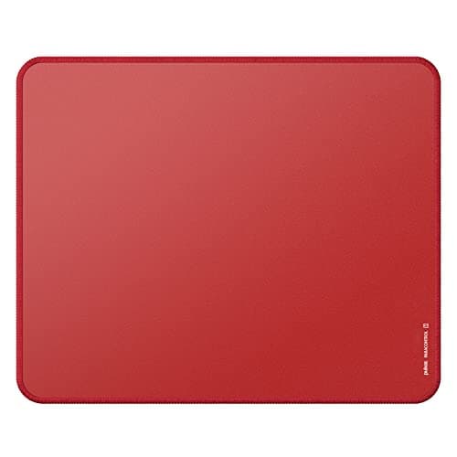 Pulsar - Paracontrol M Esports Level Premium Gaming Mouse Pad v2 - Medium to High Speed Pad Stitched Edge Durable Hybrid Top Surface 10.23 x 13 (M, Red)