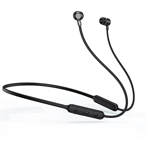 YOYOTUNE Bluetooth Headphones, Bluetooth 5.0 Wireless Headphones IPX5 Waterproof In-Ear Earphones Bluetooth Neckband Headphones Sport Bluetooth Earphones for Workout, Running, Jogging