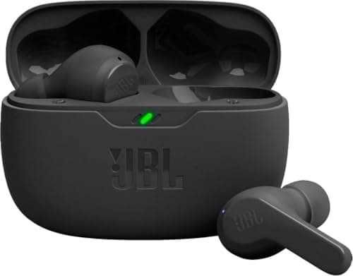 JBL Vibe Beam True Wireless Bluetooth In-Ear Headphones - Black (Renewed)