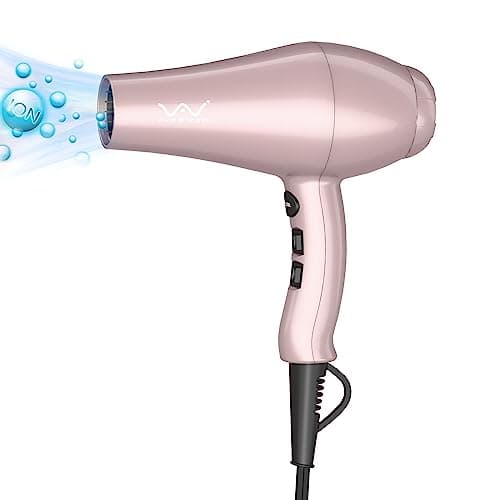 1875W Powerful Negative Ions Hair Dryer Ceramic Professional Far Infrared Blow Dryer 2 Speeds 3 Heating Settings With Diffuser Concentrator & Comb 7