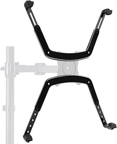 HUANUO Universal VESA Mount Adapter Kit, Non-VESA Adapter for 17 to 27 Inch Monitor Screens to 75x75 VESA Mount