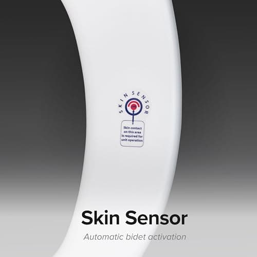 SmartBidet® SB-2400 Advanced Electric Smart Bidet™ Slim Profile Seat in Round White with Remote Control, LED Night Light, Stainless Steel Nozzle, Heated Seat, Warm Dryer 14