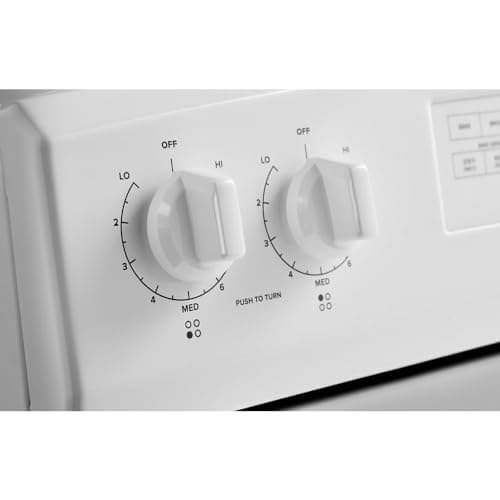 Amana 30 in. 4.8 cu. ft. Electric Range in White 5