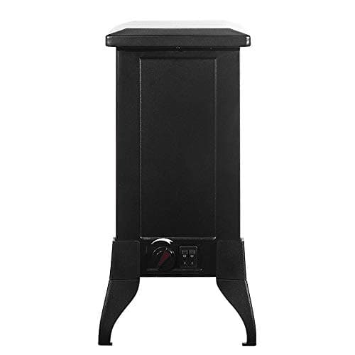 Winado Electric Fireplace, 18” Stove Heater with Realistic Flame, Adjustable Heating Mode, CSA Certified - Overheating Safety Protection for Living Room& Bedroom& Office, 120V 1400W, Black 9