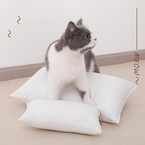 NTBAY Toddler Pillows, Down Alternative 13"x18" Pillow, Machine Washable - Soft and Breathable Travel Small Pillows for Sleeping, Ideal for Daycare, Crib, Cot, Dark Grey 7