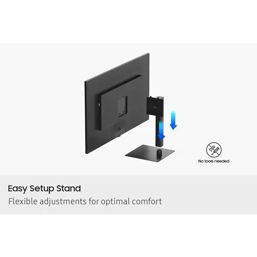 Samsung 37" ViewFinity S7 (S70D) 4K UHD HDR10 High Resolution Monitor, DP Port, TUV-Certified, 2025, LS37D700EANXZA 7