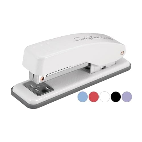 Swingline Stapler, Cub Compact Desktop Stapler, 20 Sheet Capacity, Metal, Arctic White (S701067) 8