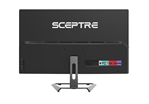 Sceptre 27 Inch IPS Ultra 4K LED Monitor U278W-4000R, UHD 3840x2160, HDMI 2.0 DVI DisplayPort Speakers, Metallic Black (2017) 5