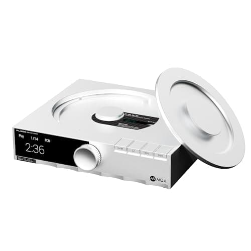 S.M.S.L PL200 MQA-CD Player, Hi-End Class CD Program Flagship DAC Chip AK4499EX, High-end Bluetooth Chip 32bit/768kHz, DSD512, MQA Full Decoding, CD/Bluetooth/CD Player Input with Remote Control