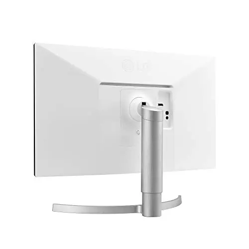 LG 27UL550-W 27-inch 4K UHD (3840 x 2160) Ultrafine Computer Monitor, IPS, AMD FreeSync, Tilt/Height/Pivot Adjustable Stand, HDR10, HDMI, DisplayPort, Black Stabilizer, White 9