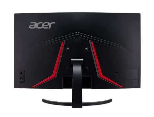 acer Nitro 31.5 Inch WQHD 2560 x 1440 1500R Curved Gaming Monitor | AMD FreeSync | Up to 180Hz Refresh | 1ms (VRB) | Tilt | One Display Port 1.4 & Two HDMI 2.0 | EDA323QU S3bmiiphx 11