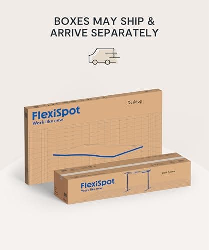 FlexiSpot E6 Bamboo 3-Stage Dual Motor Electric Standing Desk 55 x 28 Sit Stand Up Desk, Holds 220 lbs, Adjustable Height w/ Memory Presets, Solid Bamboo Desktop & White Frame, Ships in 2 Boxes 8