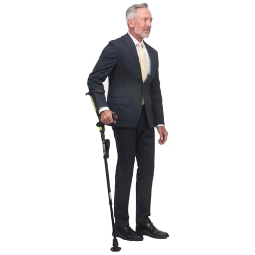 Ergobaum 7G Ergonomic Crutch/High Performance Perfect Cane- Single Unit Ergobaum that Acts As a Extra Balance Strong Performance Walking Companion 6