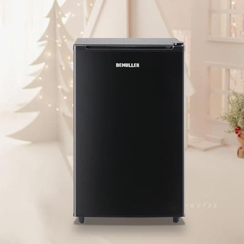 DEMULLER Freezer 3.2 Cu.ft Single Door Freestanding Freezer with Adjustable Thermostat for Kitchen, Apartment, Basement, Dorm, Black 9