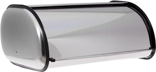 HOME IT Stainless Steel Bread Box for kitchen, bread bin, bread storage Bread holder 16.5x10x8