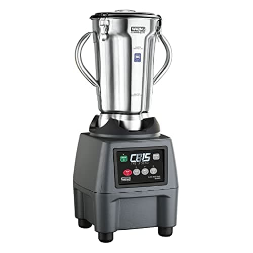 Waring Commercial CB15 Ultra Heavy Duty 3.75 HP Blender, Electric Touchpad Controls with Stainless Steel 1 Gallon Container, 120V, 5-15 Phase Plug,Black 6