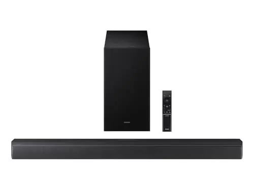 Samsung B-Series Soundbar HW-B630F 3.1 ch DTS Virtual:X Soundbar with Subwoofer (2025 Model) One Remote Control, Voice Enhance Mode, Adaptive Sound