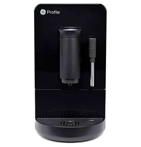 Profile GE Automatic Espresso Machine + Milk Frother | Brew in 90 Seconds | 20 Bar Pump Pressure for Balanced Extraction | Five Adjustable Grind Size Levels | WiFi Connected for Customization | Black 10