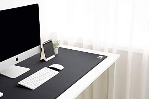 XL Mouse Pad - Big Desk Mouse Pad Extra Large for Gaming(60'' x 30'') - Super Thick Giant Mousepad for Full Desk with Rubber Base (Black, 4XL) 7