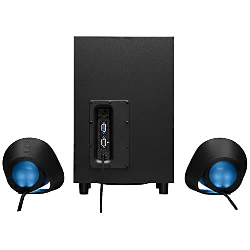 Logitech G560 PC Gaming Speaker System with 7.1 DTS:X Ultra Surround Sound, Game Based LIGHTSYNC RGB, Two Speakers and Subwoofer, Bluetooth, USB, Immersive Gaming Experience - Black 6