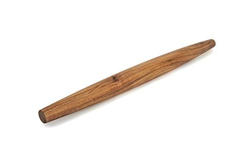 Ironwood Gourmet 28981 Acacia Wood French Rolling Pin, 20-inches, Brown