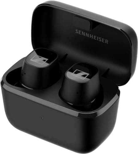 Sennheiser Consumer Audio CX Plus True Wireless Special Edition, Bluetooth in-Ear Headphones for Music and Calls with Active Noise Cancellation and 24-Hour Battery Life – Matte Black (509247)