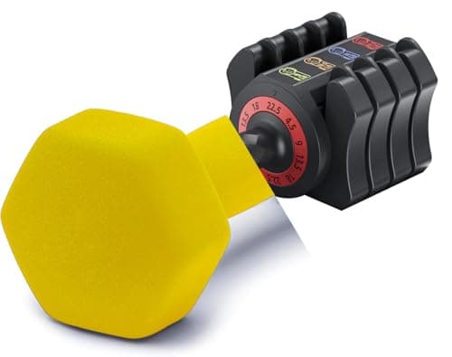 Adjustable Dumbbell Set, 22.5lb 5-in-1 Quick Adjust Dumbbell, Free Weights with Storage Tray for Home Gym, Full Body Workout Equipment for Men & Women