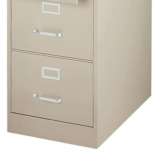 STAPLES 495798 4-Drawer Legal Size Vertical File Cabinet Putty (26.5-Inch) 5