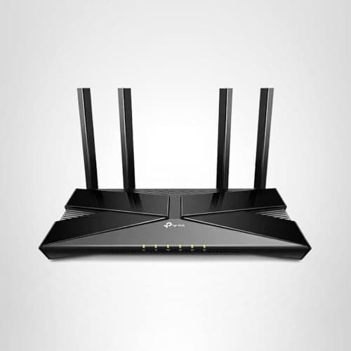 TP-Link Smart WiFi 6 Router (Archer AX10) – 4 Gigabit LAN Ports, Dual Band 802.11AX Router, Beamforming, OFDMA, MU-MIMO, Parental Controls, Dual-Core 900MHz Processor, Works with Alexa 6