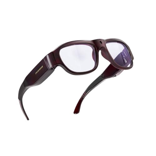 OhO Safety Camera Glasses,32GB Full HD 1080P Indoor and Outdoor Camera Sunglasses with Built in 16MP Camera and Blue Light Blocking and Photochromic Lens