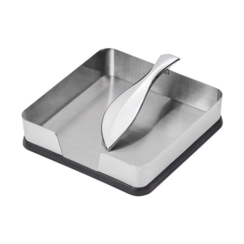 Kamenstein Horizontal Napkin Holder with Leaf Arm