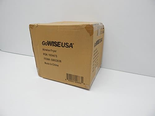 GoWISE USA 3.7-Quart Programmable Air Fryer with 8 Cook Presets, GW22638 - Black 4