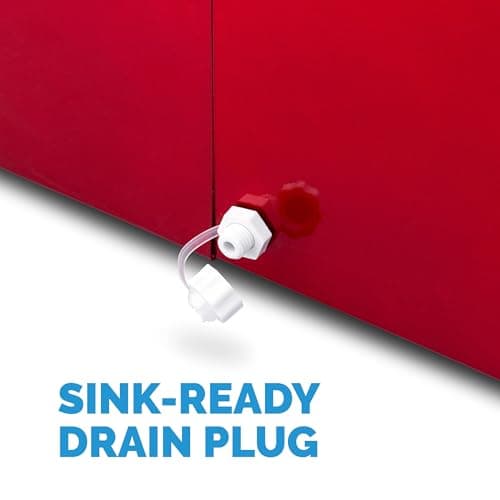 Newair Bullet Ice Machine - 28 lbs/Day Countertop Ice Maker, BPA Free, Portable Ice Maker Machine, 3 Size Ice Cube Maker, Ideal for Home Office, Kitchen or Bar | Red 6