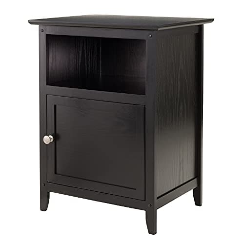 Winsome Henry Nightstand, Black
